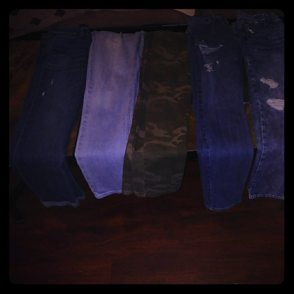 Men's Hollister Jeans 5 Pairs